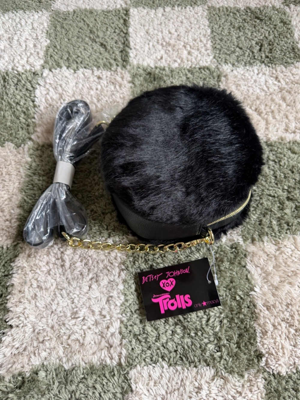 Betsey Johnson Trolls Collection Crossbody Bag